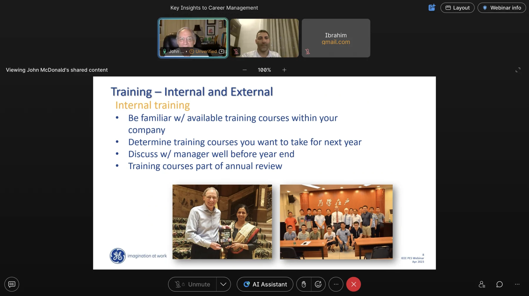 IEEE SIGHT Session: Key Insights to Career Management photo 4