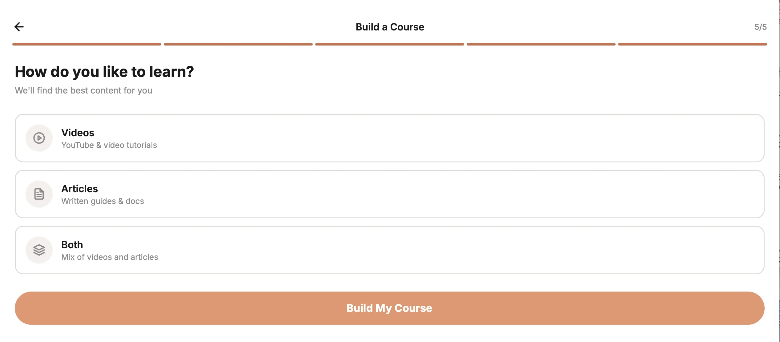 Planet Academy: Choose your learning style