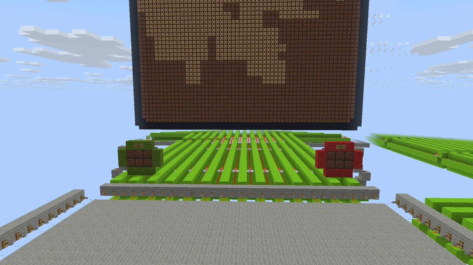 Detailed Minecraft project scene from Think in Blocks